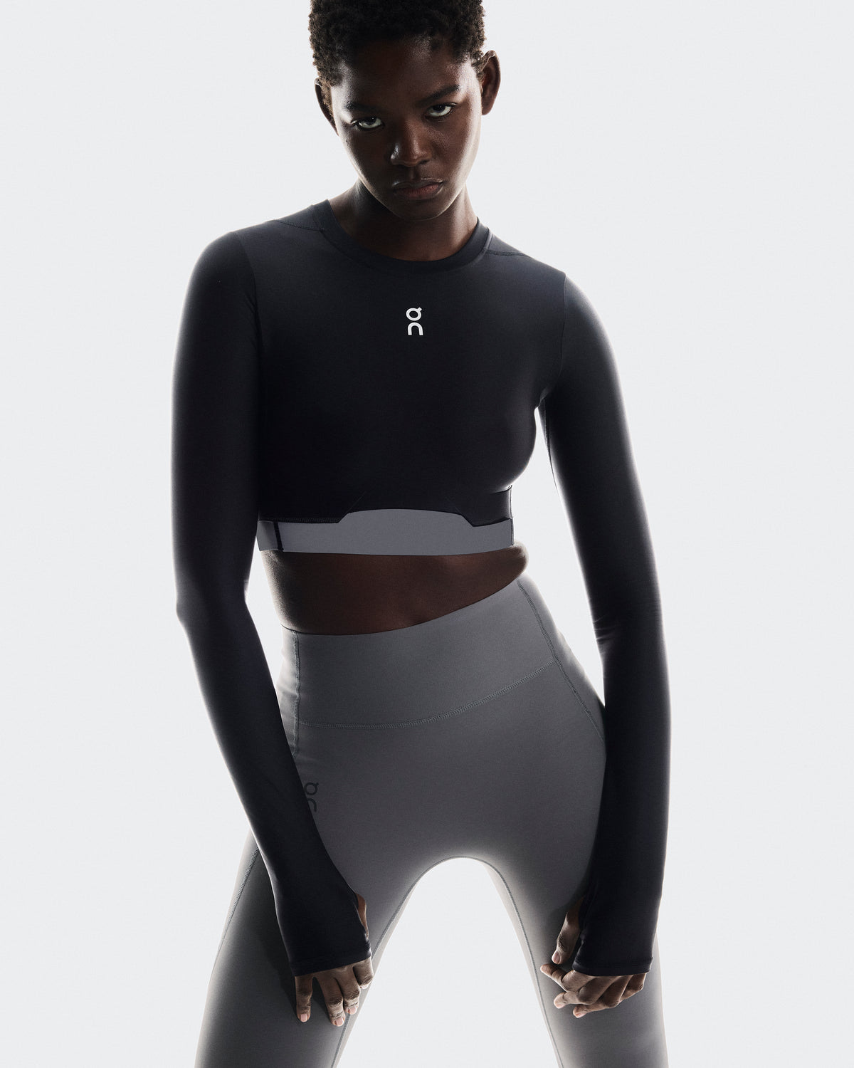Train Long Sleeve Crop
