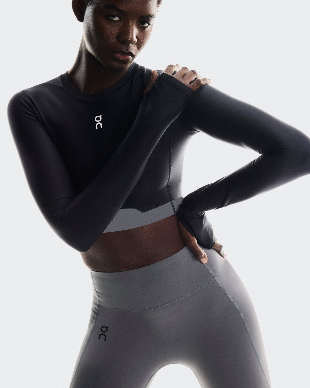 Train Long Sleeve Crop