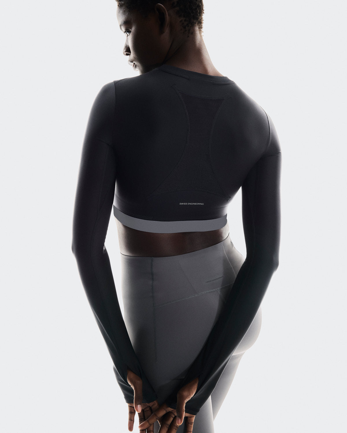 Train Long Sleeve Crop